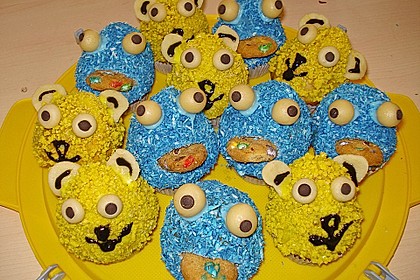 Krümelmonster Cupcakes 163