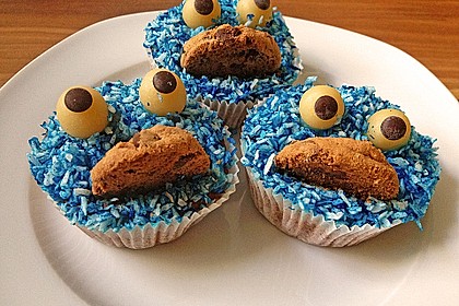 Krümelmonster Cupcakes 84