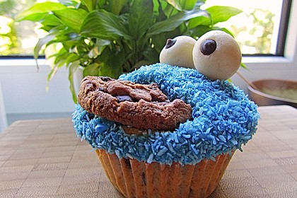 Krümelmonster Cupcakes 28