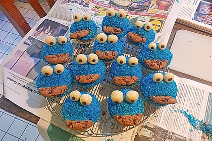 Krümelmonster Cupcakes 81