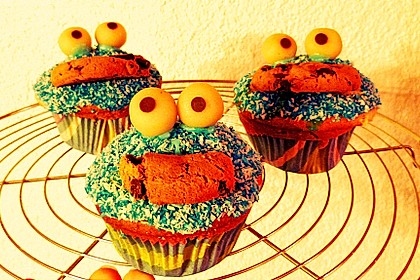 Krümelmonster Cupcakes 168