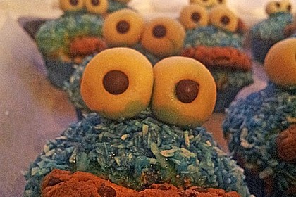 Krümelmonster Cupcakes 82
