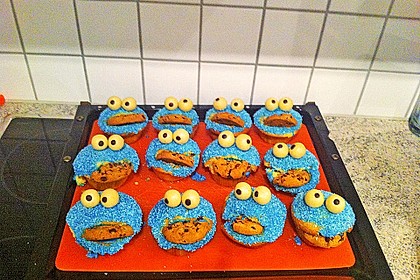 Krümelmonster Cupcakes 125