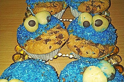 Krümelmonster Cupcakes 129