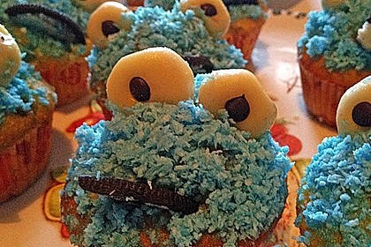 Krümelmonster Cupcakes 189