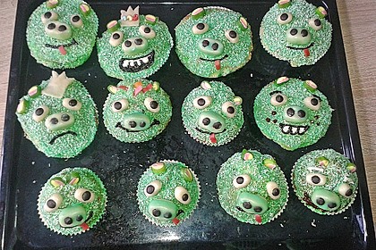 Krümelmonster Cupcakes 21