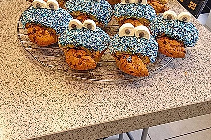 Krümelmonster Cupcakes 85