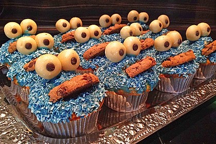 Krümelmonster Cupcakes 35
