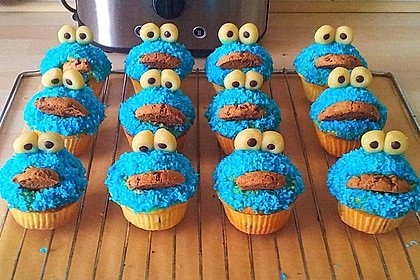 Krümelmonster Cupcakes 29