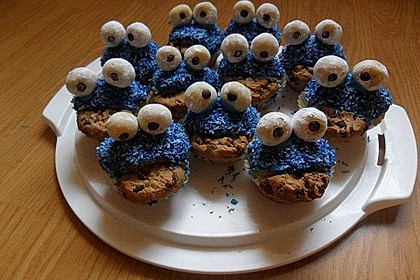Krümelmonster Cupcakes 130