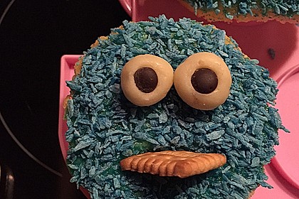 Krümelmonster Cupcakes 69