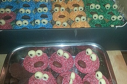 Krümelmonster Cupcakes 45