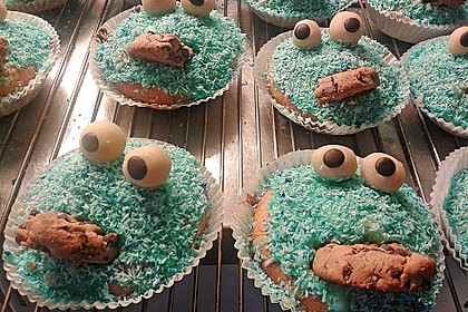 Krümelmonster Cupcakes 187