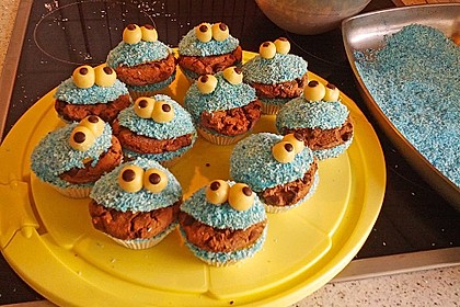 Krümelmonster Cupcakes 185