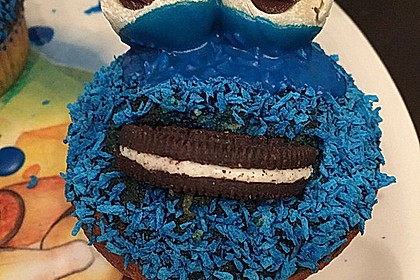 Krümelmonster Cupcakes 73