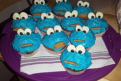 Krümelmonster Cupcakes 188