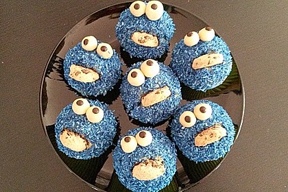 Krümelmonster Cupcakes 186