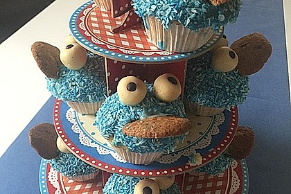 Krümelmonster Cupcakes 184
