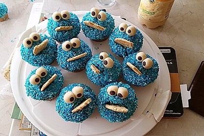 Krümelmonster Cupcakes 119