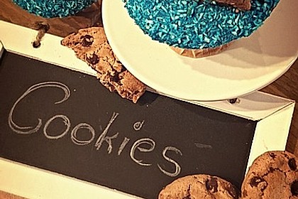 Krümelmonster Cupcakes 15