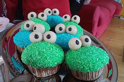 Krümelmonster Cupcakes 78