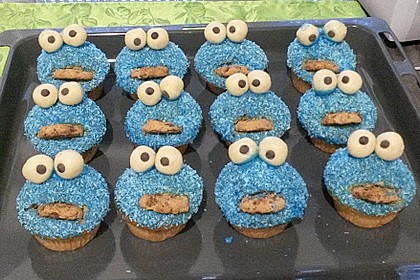 Krümelmonster Cupcakes 117