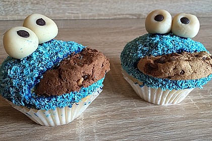 Krümelmonster Cupcakes 118