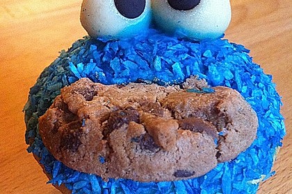 Krümelmonster Cupcakes 8