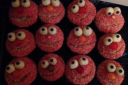 Krümelmonster Cupcakes 6