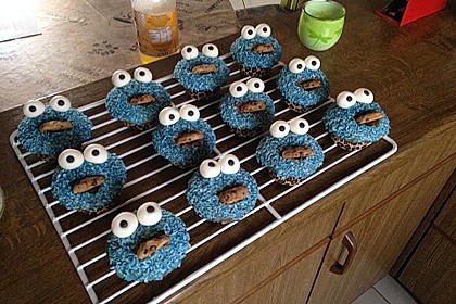 Krümelmonster Cupcakes 174