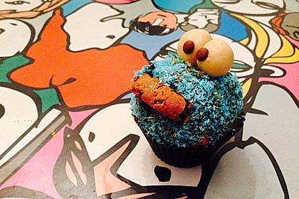 Krümelmonster Cupcakes 127
