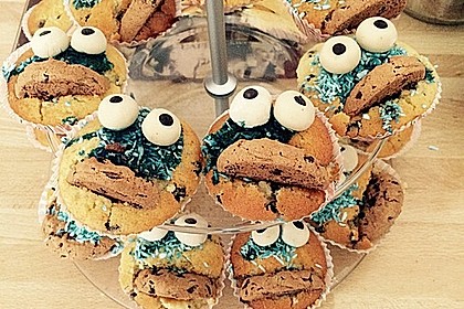 Krümelmonster Cupcakes 208