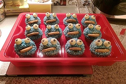 Krümelmonster Cupcakes 175