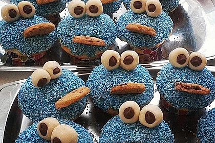 Krümelmonster Cupcakes 199