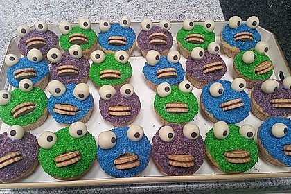 Krümelmonster Cupcakes 183