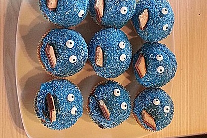 Krümelmonster Cupcakes 87