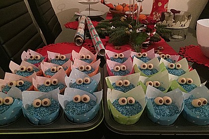 Krümelmonster Cupcakes 75