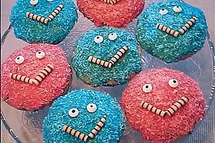 Krümelmonster Cupcakes 51