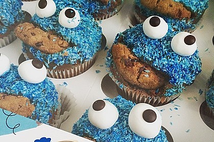 Krümelmonster Cupcakes 66