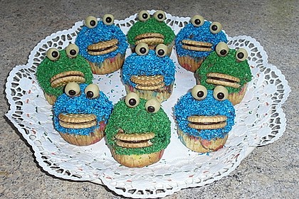 Krümelmonster Cupcakes 197