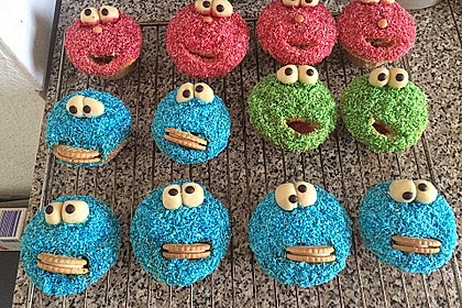 Krümelmonster Cupcakes 214