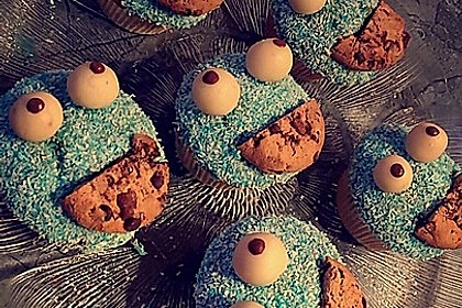 Krümelmonster Cupcakes 210