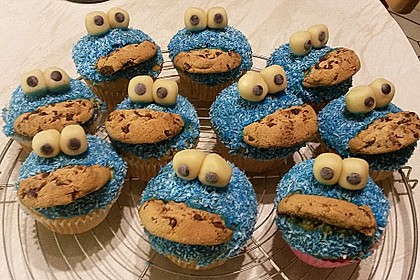 Krümelmonster Cupcakes 165