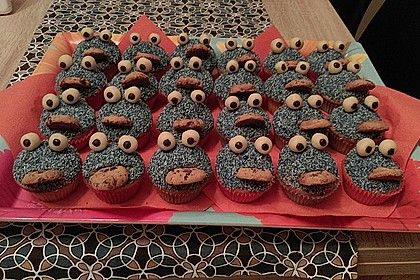 Krümelmonster Cupcakes 196