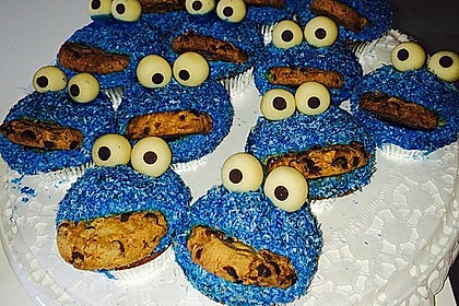 Krümelmonster Cupcakes 144