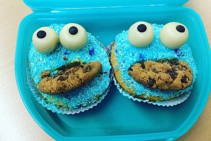 Krümelmonster Cupcakes 103