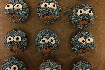 Krümelmonster Cupcakes 222