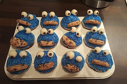 Krümelmonster Cupcakes 205