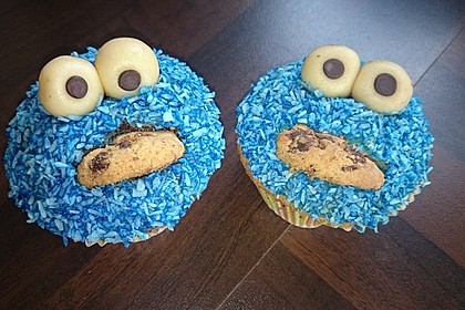 Krümelmonster Cupcakes 90
