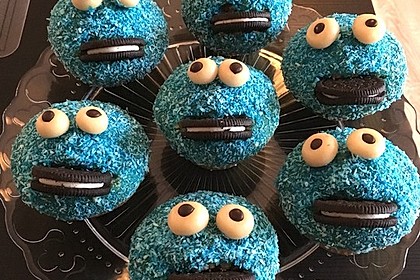 Krümelmonster Cupcakes 91